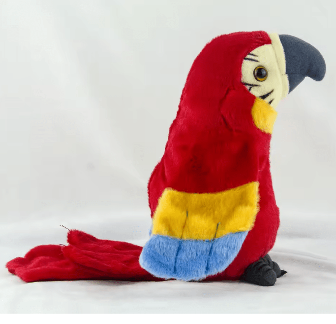 Peluche Perroquet interactive | Éveil Éducatif - Mon Premier Jouet