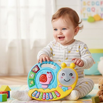 Piano bebe - Jouet Bébé Sensoriel Montessori | 6 mois à 6 ans - Mon Premier Jouet