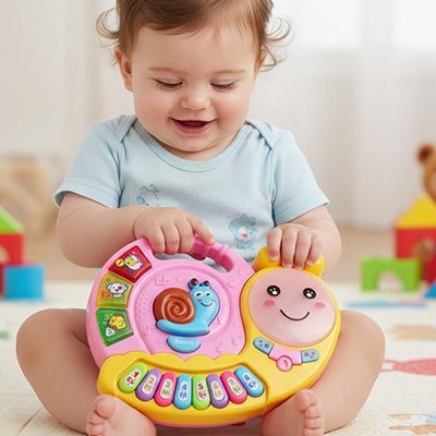 Piano bebe - Jouet Bébé Sensoriel Montessori | 6 mois à 6 ans - Mon Premier Jouet