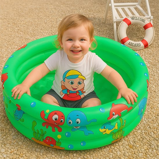 Piscine gonflable enfant | La joie de l'eau à portée de jardin - Mon Premier Jouet