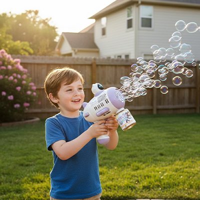 Pistolet à bulles 