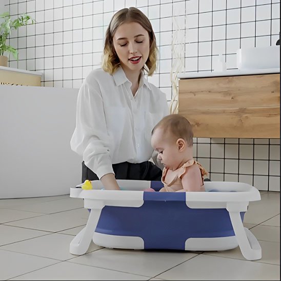 Baignoire bébé pliable | Thermo - sécurité - Mon Premier Jouet