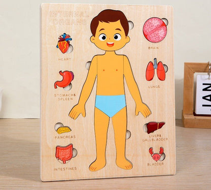 Puzzle bois | Artisanal Éducatif - Mon Premier Jouet