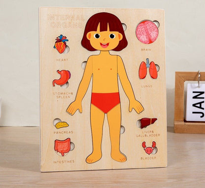 Puzzle bois | Artisanal Éducatif - Mon Premier Jouet