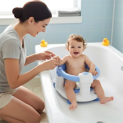 Siège de bain bébé | Sécurisé et Confortable Dés 6 mois - Mon Premier Jouet