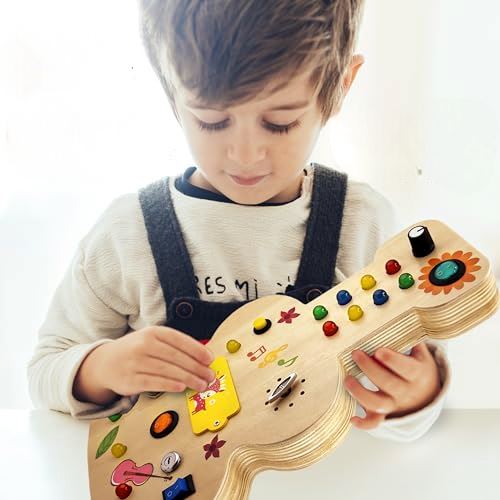 Tableau Montessori - BusyBoardCircuit™ - Guitare - Mon Premier Jouet