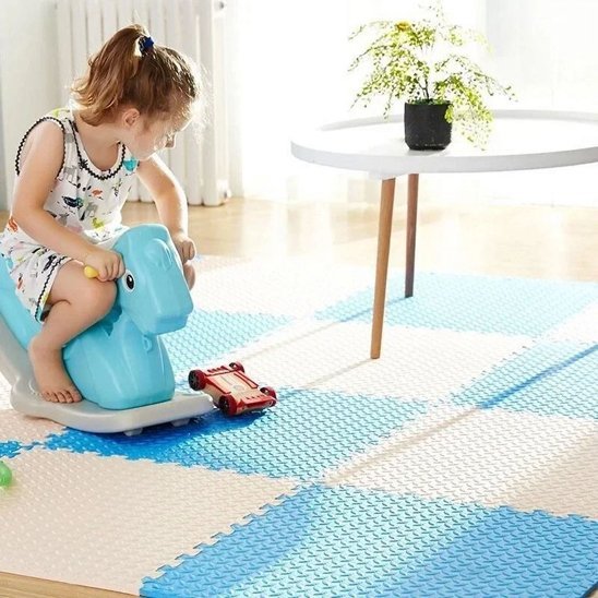 Tapis d'éveil bébé modulable | Mouss EVA - Mon Premier Jouet