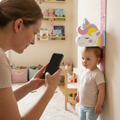Toise Murale Licorne | Suivez la croissance de votre enfant avec émerveillement - Mon Premier Jouet