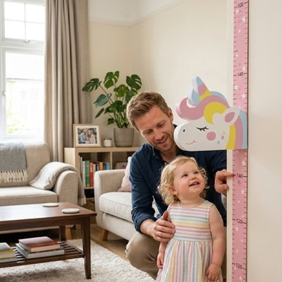 Toise Murale Licorne | Suivez la croissance de votre enfant avec émerveillement - Mon Premier Jouet